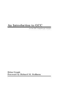 GNU Compiler Collection / Cross compiler / GNU / Objective-C / Linux / Clang / Intel C++ Compiler / Software / Computing / Compilers