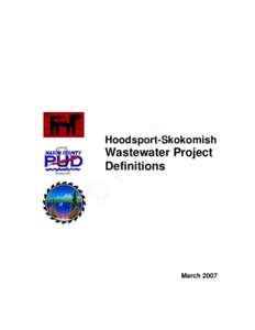 t f Hoodsport-Skokomish  Wastewater Project