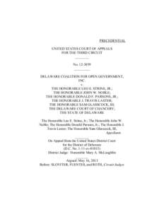 PRECEDENTIAL UNITED STATES COURT OF APPEALS FOR THE THIRD CIRCUIT ________ No[removed]_________