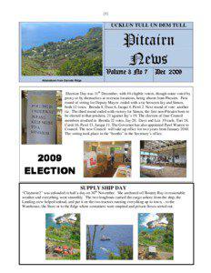 Pitkern language / Adamstown / Pitcairn Island Museum / Outline of the Pitcairn Islands / Pitcairn Islands / Mutiny on the Bounty / Polynesia