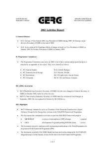 Microsoft Word - Activities Reportdoc