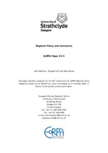 Structure / Business / Competitiveness / Economic development / Knowledge economy / Innovation economics / Michael Fritsch / Economics / Design / Innovation