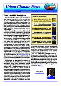 masthead - urban climate news