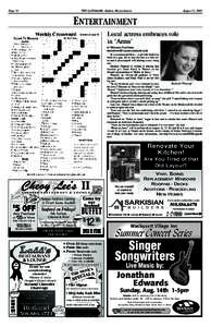 Page 34  THE LANDMARK Holden, Massachusetts August 11, 2005