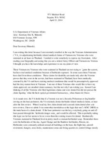 Microsoft Word - Secretary Shinseki letter