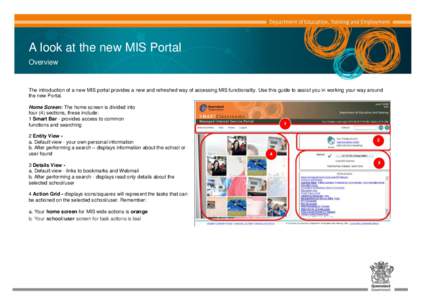 A look at the new MIS Portal