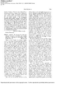 Whither socialism? Boettke, Peter J Journal of Economic Literature; Mar 1996; 34, 1; ABI/INFORM Global pg[removed]Reproduced with permission of the copyright owner. Further reproduction prohibited without permission.