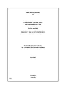 Health / Medicine / Occupational safety and health / Environmental issues with agriculture / Food safety / Pesticide residue / Pesticide / Hazard / Formaldehyde / Environment / Pesticides / Soil contamination