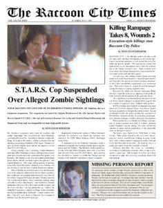 The Raccoon City Times VOL. CLI NO[removed]