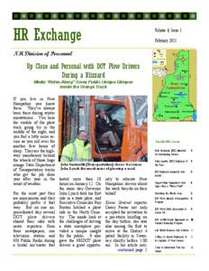 HR Exchange  Volume 4, Issue 1 February[removed]NH Division of Personnel
