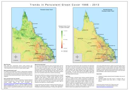 Trends in Persistent Green Cover[removed]Persistent Green Trend Rainfall Adjusted Persistent Green Trend