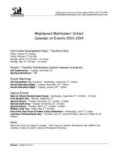 Microsoft Word - MMS Calendar of Events2013-14.doc