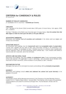Microsoft Word - CRITERIA for CANDIDACY.doc