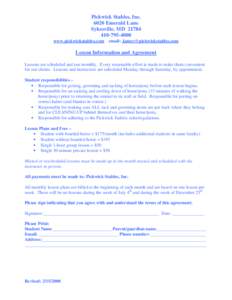 Microsoft Word - Pickwick lesson agreement & info.doc