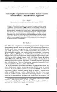 Journal of Scientific Exploration, Vol. 3, No. 2, pp, 1989 Pergamon Press plc. Printed in the USA $3.00Society for Scientific Exploration