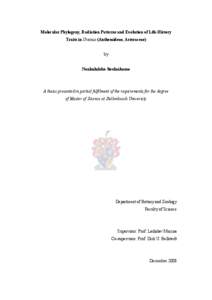     Molecular Phylogeny, Radiation Patterns and Evolution of Life-History Traits in Ursinia (Anthemideae, Asteraceae) by