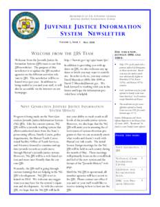 Criminal records / Juvenile detention centers / Federal Bureau of Investigation / National Crime Information Center / Penology / Juvenile Justice and Delinquency Prevention Act / Juvenile court / Diversion program / Youth detention center / Law enforcement / Crime / Law