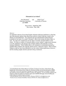 University and college admissions / Discrimination / Education policy / Social inequality / Affirmative action / Regents of the University of California v. Bakke / Grutter v. Bollinger / Bias / Affirmative action in the United States