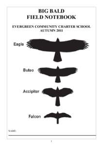 BIG BALD FIELD NOTEBOOK EVERGREEN COMMUNITY CHARTER SCHOOL AUTUMN[removed]NAME: