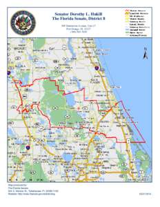 Senator Dorothy L. Hukill The Florida Senate, District[removed]Dunlawton Avenue, Unit 17 Port Orange, FL[removed]7630