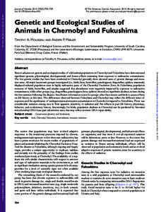 Journal of Heredity 2014:105(5):704–709 doi:jhered/esu040 © The American Genetic AssociationAll rights reserved. For permissions, please e-mail: 