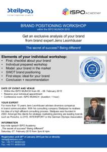 Microsoft PowerPoint - MicroBrandWorkshop_ISPO2015.pptx