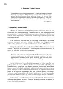 Lessons from abroad (in: Aboriginal suicide is different : Aboriginal youth suicide in New South Wales, the Australian Capital Territory and New Zealand : towards a model of explanation and alleviation)