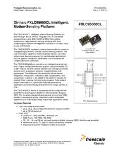 Xtrinsic FXLC95000CL Intelligent, Motion-⁠Sensing Platform
