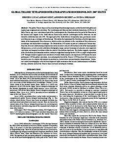 Lucas, S.G. and Spielmann, J.A., eds., 2007, The Global Triassic. New Mexico Museum of Natural History and Science Bulletin[removed]