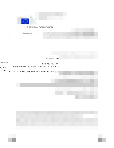 EUROPEAN COMMISSION Competition DG CASE AT.39839 – TELEFONICA/PORTUGAL TELECOM