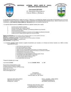 UNIVERSIDAD  AUTÓNOMA BENITO JUÁREZ DE OAXACA. DIRECCION DE SERVICIOS ESCOLARES