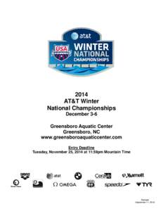 2014 Winter Nationals Meet Info.pub
