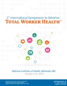 1st International Symposium to Advance  National Institutes of Health, Bethesda, MD October 6–8, 2014 DEPARTMENT OF HEALTH AND HUMAN SERVICES Centers for Disease Control and Prevention