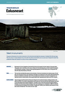 svalbard site guidelines  79°56,8’N 016°44,2’E North Spitsbergen