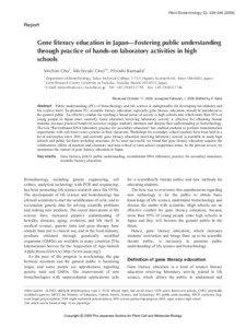 Recombinant DNA / Molecular cloning / Genetic engineering / DNA / Transformation / Genetically modified organism / PGLO / Green fluorescent protein / National Institutes of Health / Biology / Molecular biology / Biotechnology