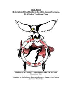 Microsoft Word - Final Report- Restoration of fish habitat - LSCFN traditional area.doc