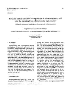 FEMS MicrobiologyLetters[removed]194 Published by Elsevier 191  FEM 02528