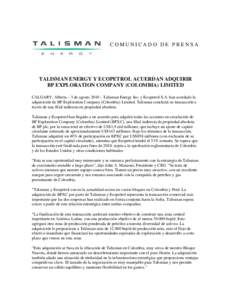 Microsoft Word - 35240_Talisman in Colombia_Spanish.doc