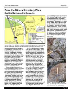 Stewiacke River / Crystallography / Placer deposit / Ore / Conglomerate / Sedimentary rock / Mineral exploration / Siderite / Economic geology / Geology / Chemistry