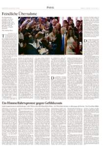 Politik  FR AN KFURT ER ALLGEMEINE ZEITUNG F R E I TAG , 6 . M A I · NR · S E I T E 3