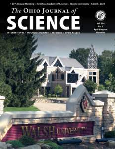 Geography of the United States / Association of Public and Land-Grant Universities / Columbus /  Ohio metropolitan area / Ohio State University / Columbus /  Ohio / Chemical Abstracts Service / Open access / Ohio Northern University / North Central Association of Colleges and Schools / Ohio / Academia