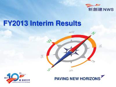 FY2013 Interim Results  PAVING NEW HORIZONS New World Group Structure New World Development Company Limited