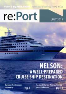 Nelson /  New Zealand / Containerization / Container terminals / Transport / Port