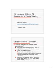 Models of computation / Programming paradigms / Algorithm / Mathematical logic / Theoretical computer science / Programming language / Abstract machine / C / Abstraction / Computing / Software engineering / Computer programming