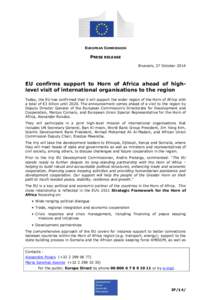 Andris Piebalgs / European Union / United Nations / European Development Fund / Aid / Interreg / Djibouti / Foreign relations of the European Union / EuropeAid Development and Cooperation / Political geography / International relations