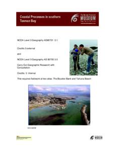 NCEA Level 3 Geography AS90701 3.1  Credits 3 external and NCEA Level 3 Geography ASCarry Out Geographic Research with