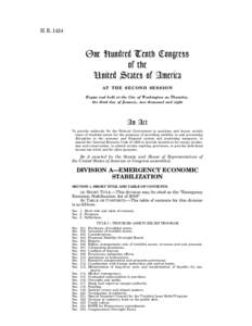 Systemic risk / New Deal agencies / Troubled Asset Relief Program / United States Department of the Treasury / Great Recession in the United States / U.S. Securities and Exchange Commission / Federal Deposit Insurance Corporation / Investor Protection and Securities Reform Act / DoddFrank Wall Street Reform and Consumer Protection Act