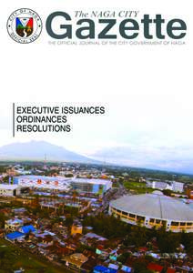 THE OFFICIAL JOURNAL OF THE CITY GOVERNMENT OF NAGA  1 2