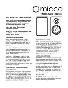 Speaker wire / Signal processing / Audio power / Speaker stands / Audiophile / Loudspeakers / Electrical engineering / Electronics