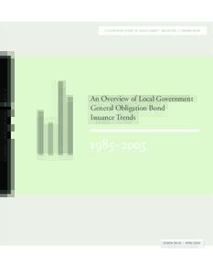 An Overview of Local Government General Obligation Bond Issuance Trends
